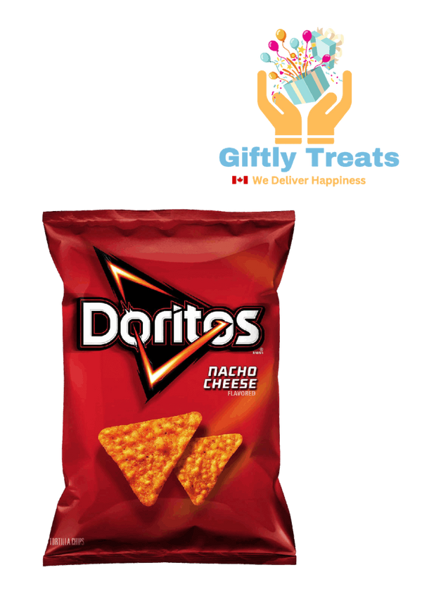 Doritos Nacho Cheese flavoured tortilla chips, 80g