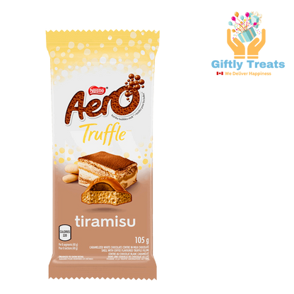 Aero Truffle Tiramisu Milk Chocolate Bar, 105g