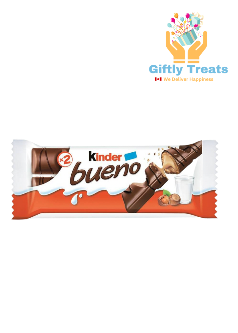 Kinder Bueno Chocolate and Hazelnut Cream Candy Bars, 43g