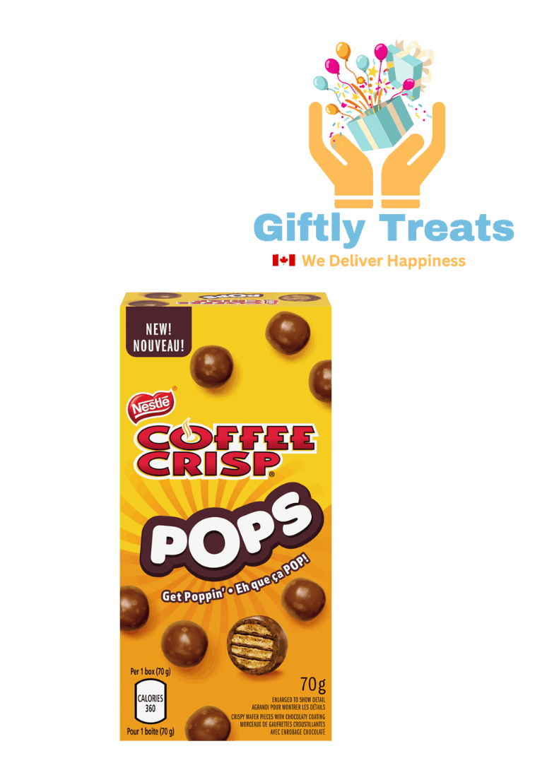 Coffee Crisp Pops Chocolaty Snacks, 70g