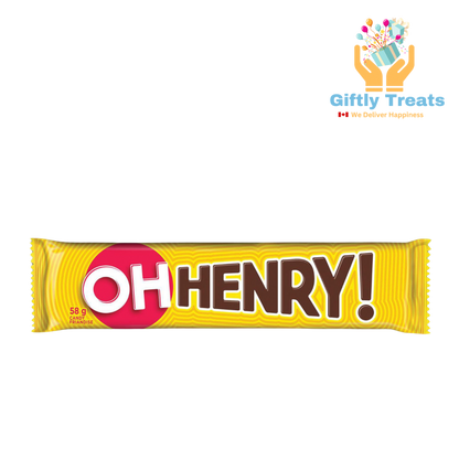 OH HENRY! Chocolatey Full Size Candy Bar, 58g