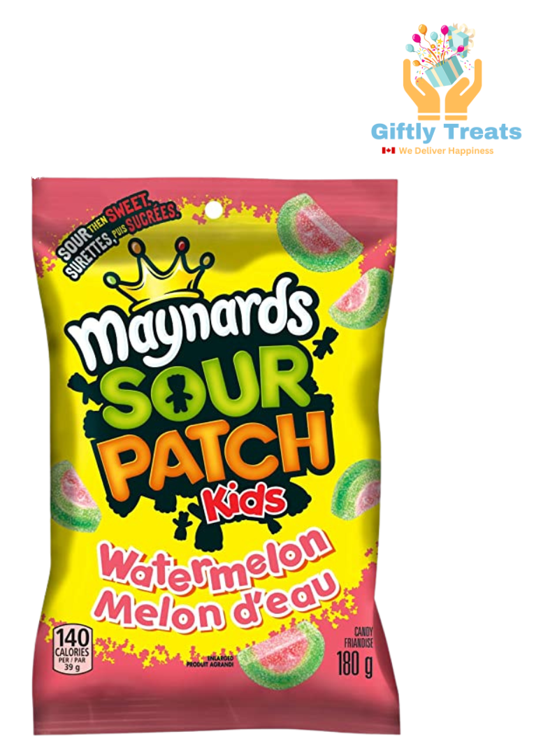 Maynards Sour Patch Kids Watermelon Candy, 180g