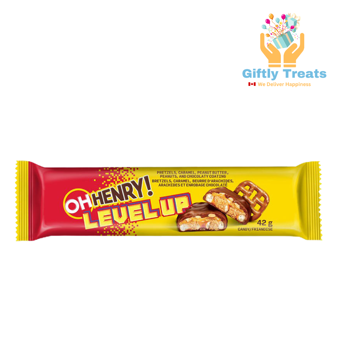 OH HENRY! LEVEL UP Single Candy Bar, 42g