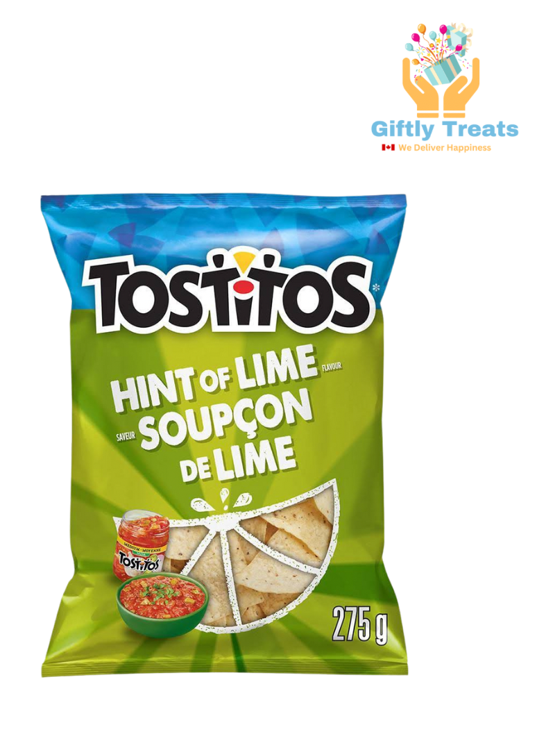 Tostitos Hint of Lime flavour tortilla chips, 275g