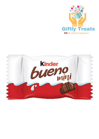 Kinder Bueno Mini Milk Chocolate And Hazelnut Cream Candy Bars, 145g