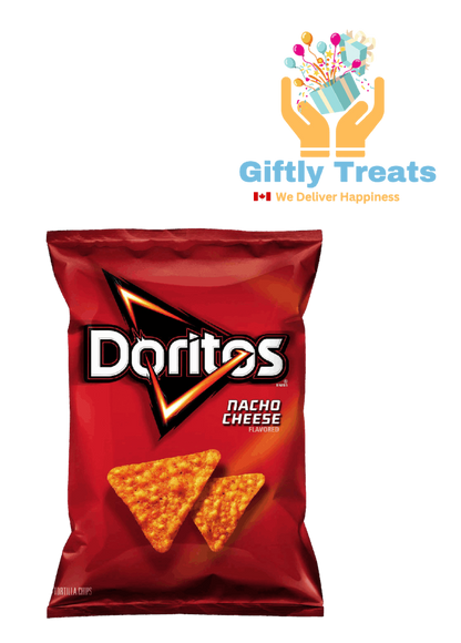 Doritos Nacho Cheese flavoured tortilla chips, 80g