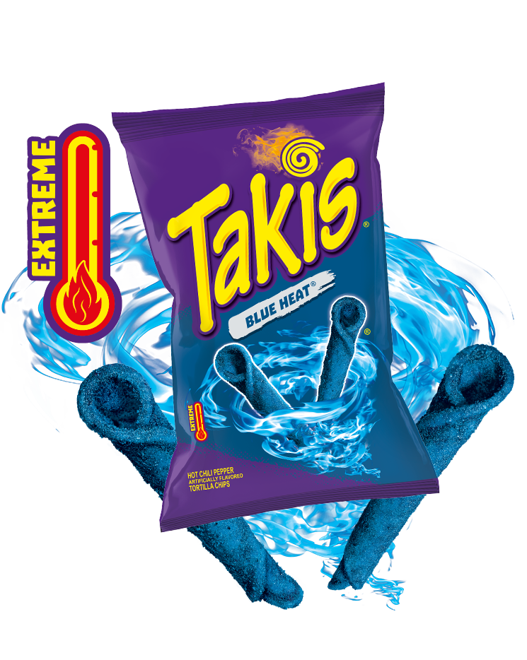 Takis Blue Heat Tortilla Chips - 280g