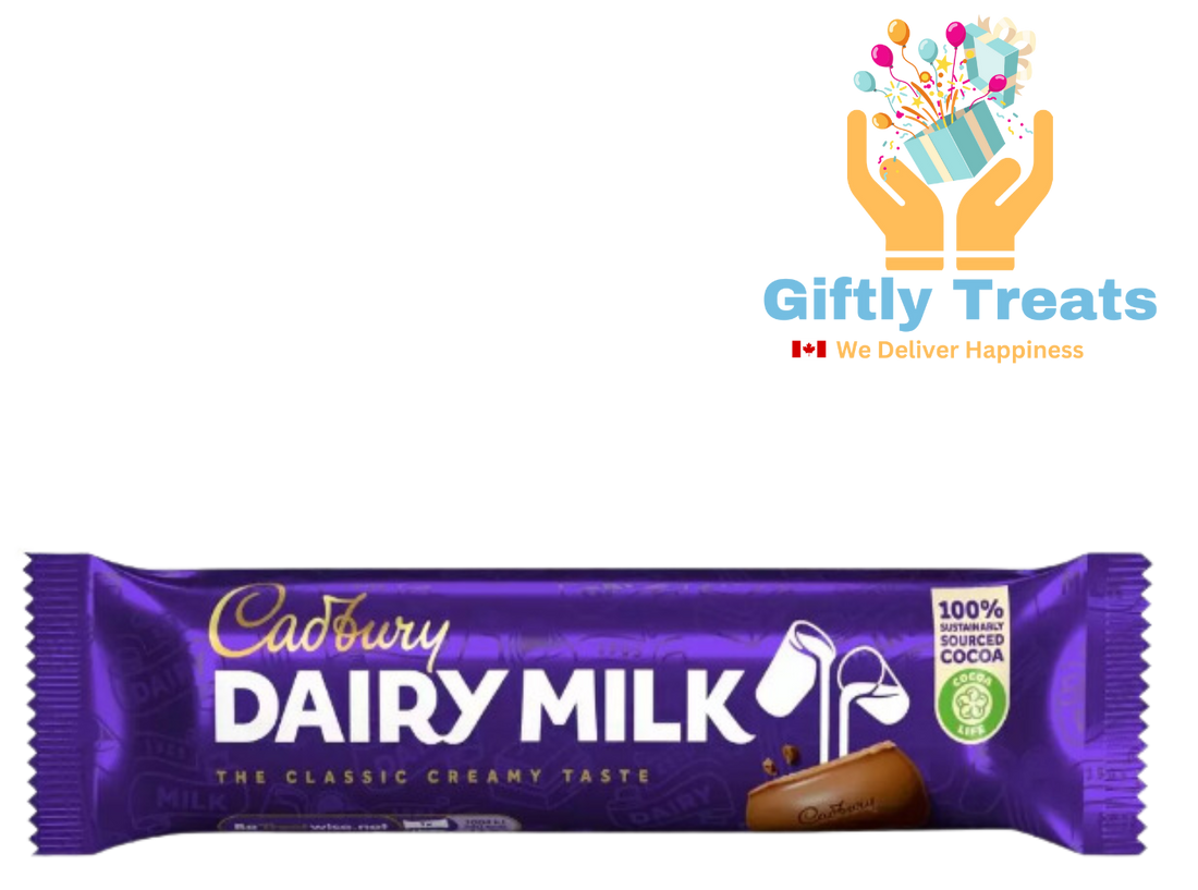 Cadbury Dairy Milk Chocolate. Canadian Snacks 