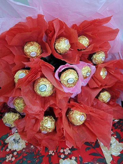 Ferrero Rocher Chocolate Bouquet Gift - Giftly Treats