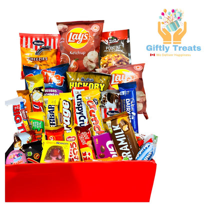 Ultimate Canadian Snack box Gift - Giftly Treats