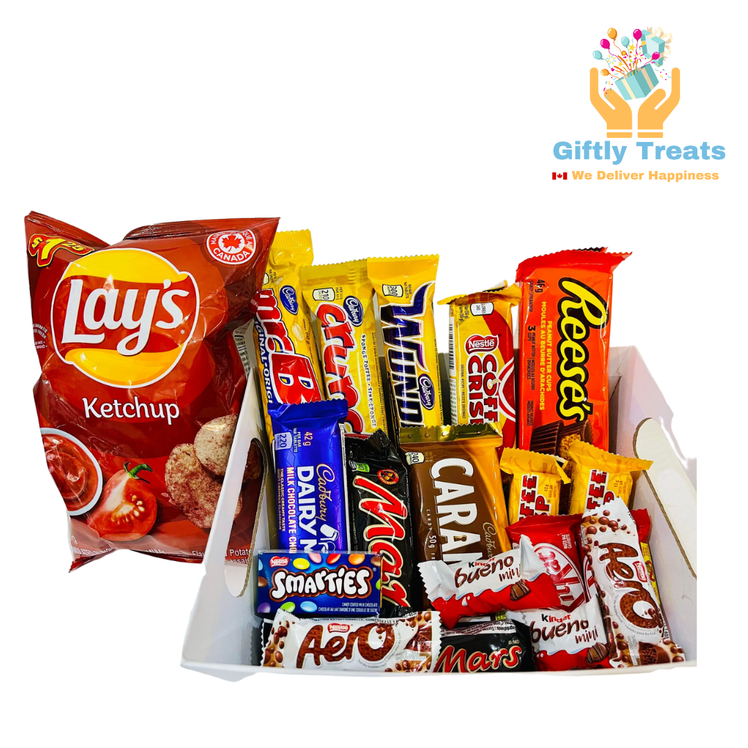 Canadian Snacks Gift - Standard Size - Giftly Treats