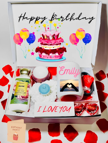 Birthday Gift Set For Her | Box Gift - Giftly Treats