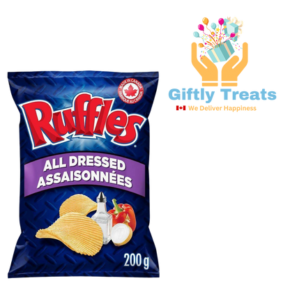 Ruffles All Dressed Chips Canadian Chips