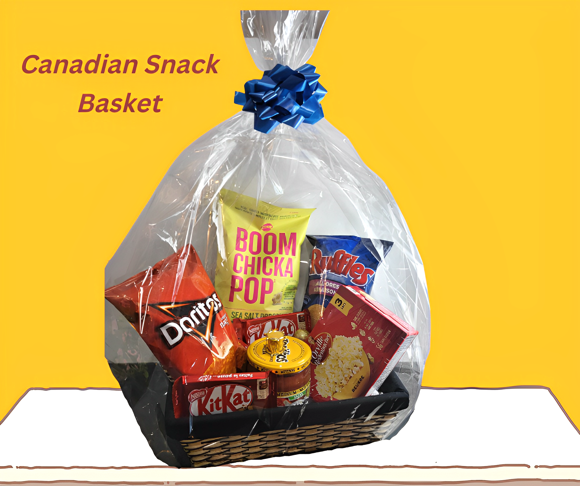 Movie Night Snack Basket