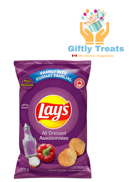 Lay’s All Dressed flavoured Chips, 235g