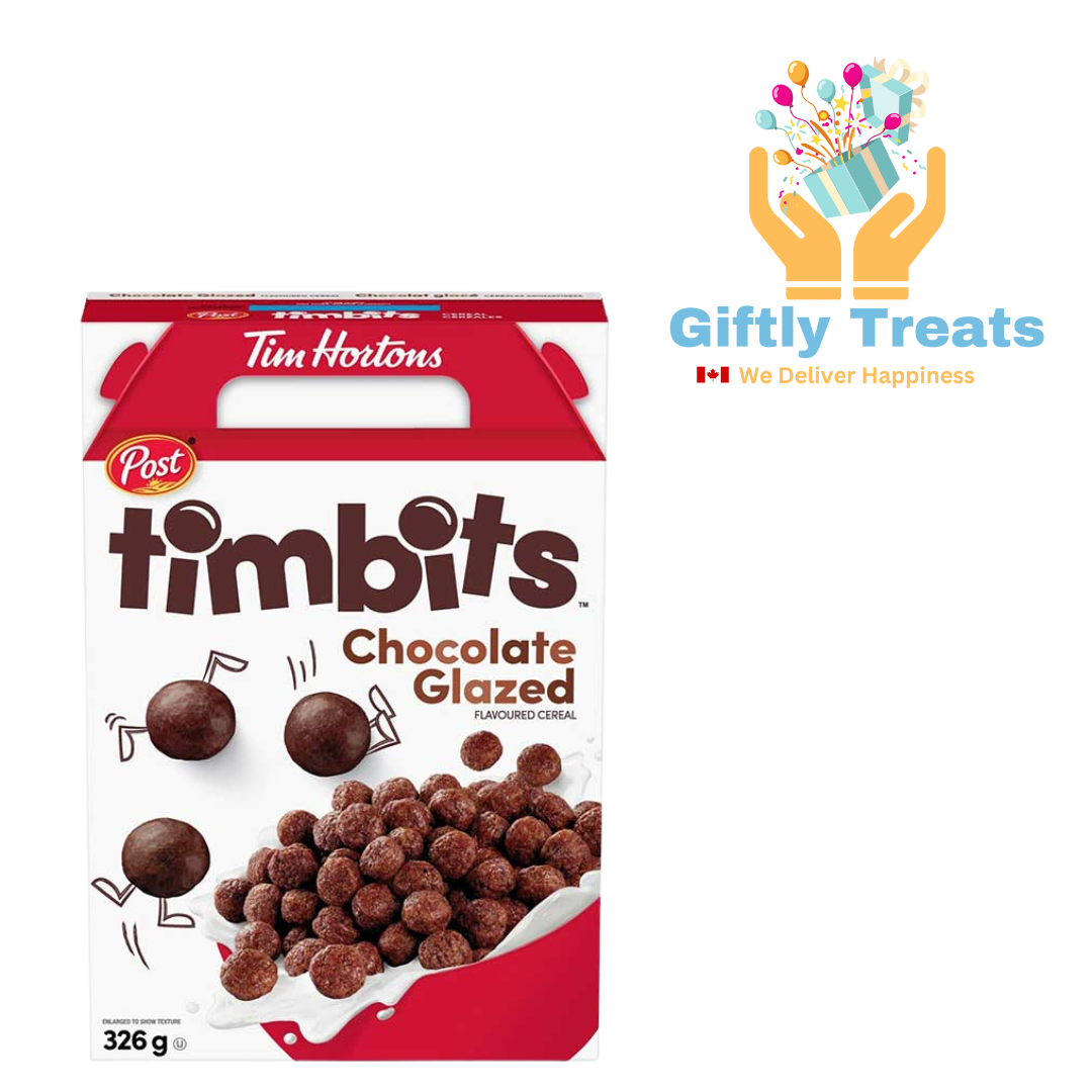 Post Timbits Cereal Chocolate Glazed, 326g