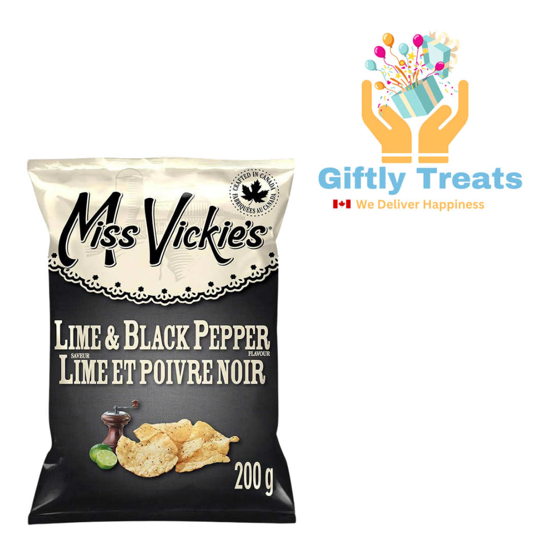 Miss Vickies Lime &amp; Black Pepper