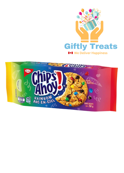 Chips Ahoy Rainbow Chocolate Chip Cookies, 258g